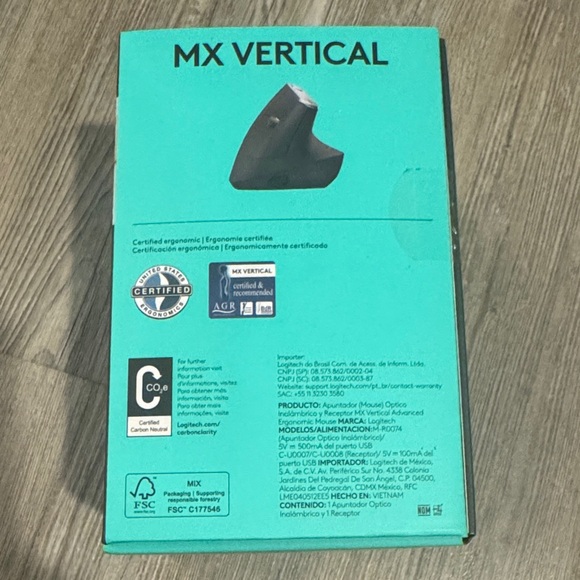 Logitech MX Vertical Mouse - Picture 4 of 4